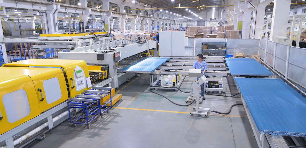 Henan Hongtai HVAC Equipment Co., Ltd. lini produksi pabrikan