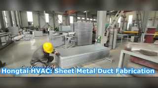 Hongtai HVAC: Fabrikasi Saluran Lembaran Logam — Keahlian di Balik Setiap Proyek