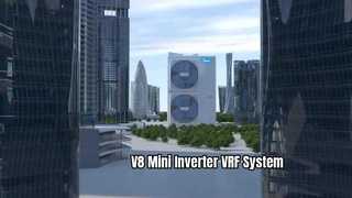 Sistem VRF Mini V8 Ultra-Kompak | Kenyamanan Bertenaga untuk Vila Modern
